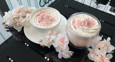 4月限定ドリンク第1弾🍓